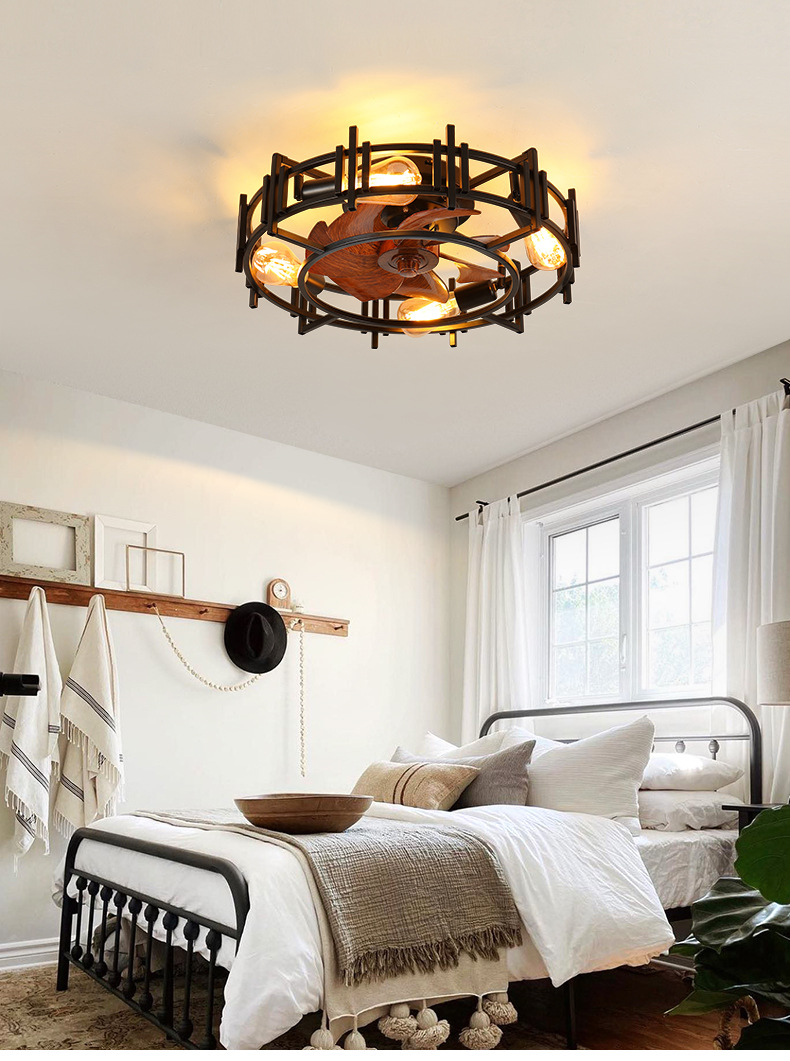 iron ceiling fan lamp