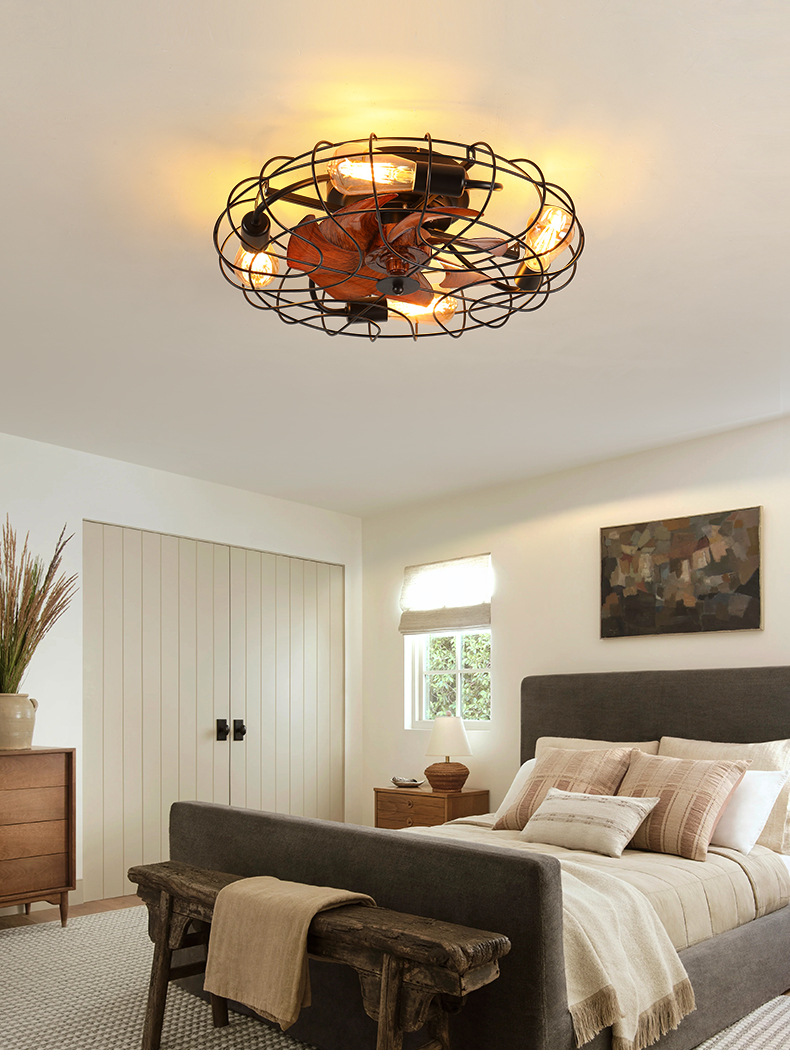 OEM and ODM iron ceiling fan lights