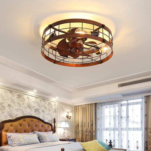 Iron ceiling fan light