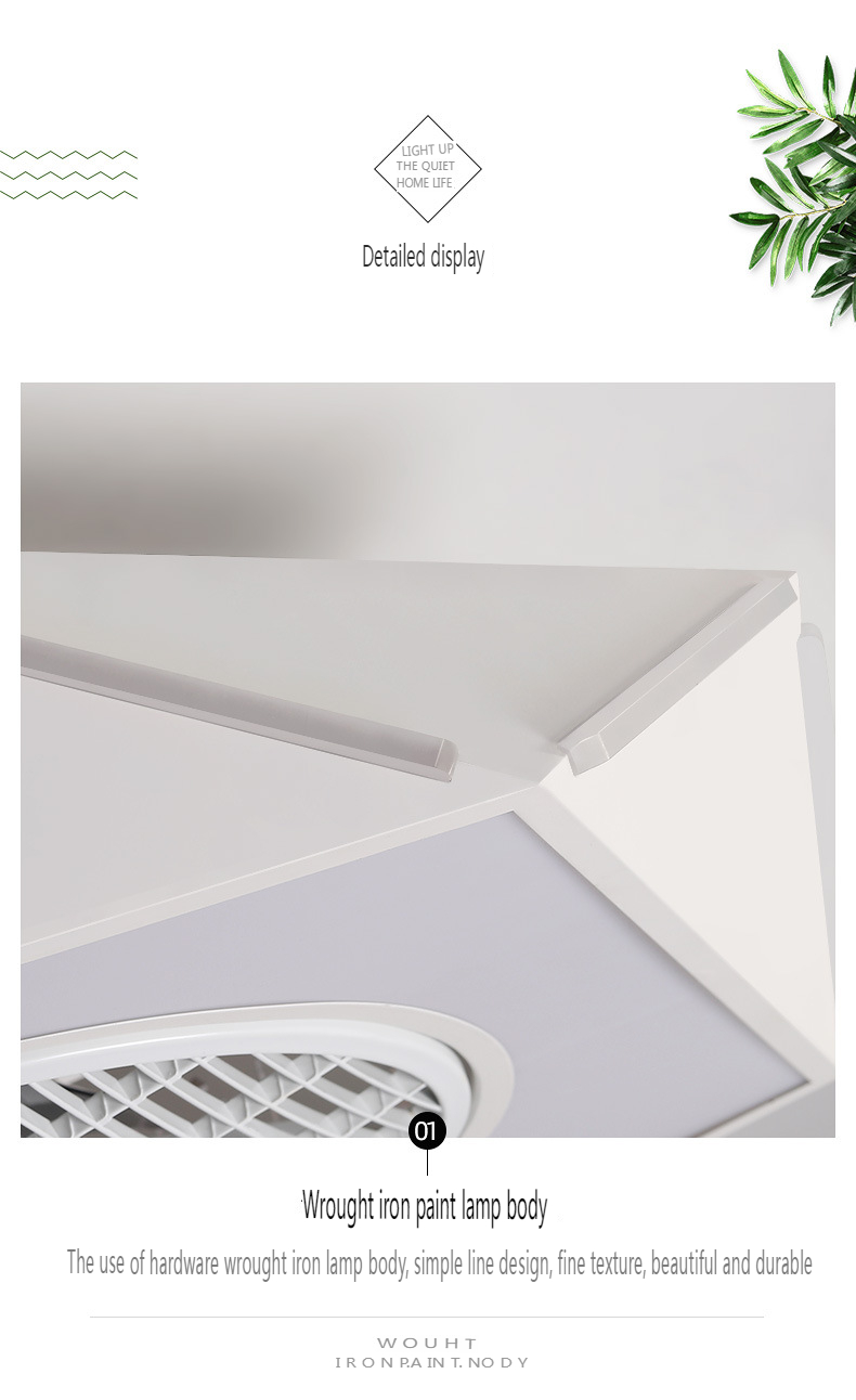 Children's ceiling fan light installation