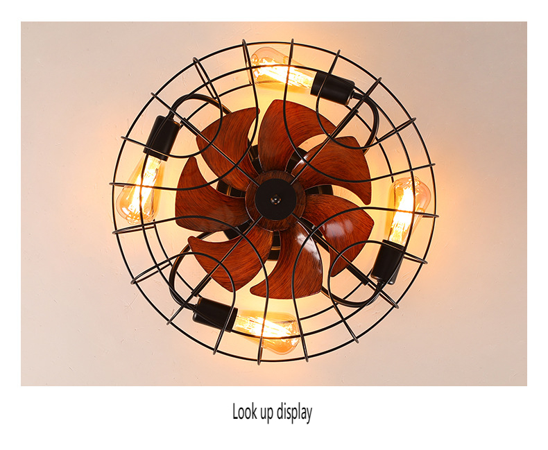 OEM and ODM iron ceiling fan lights