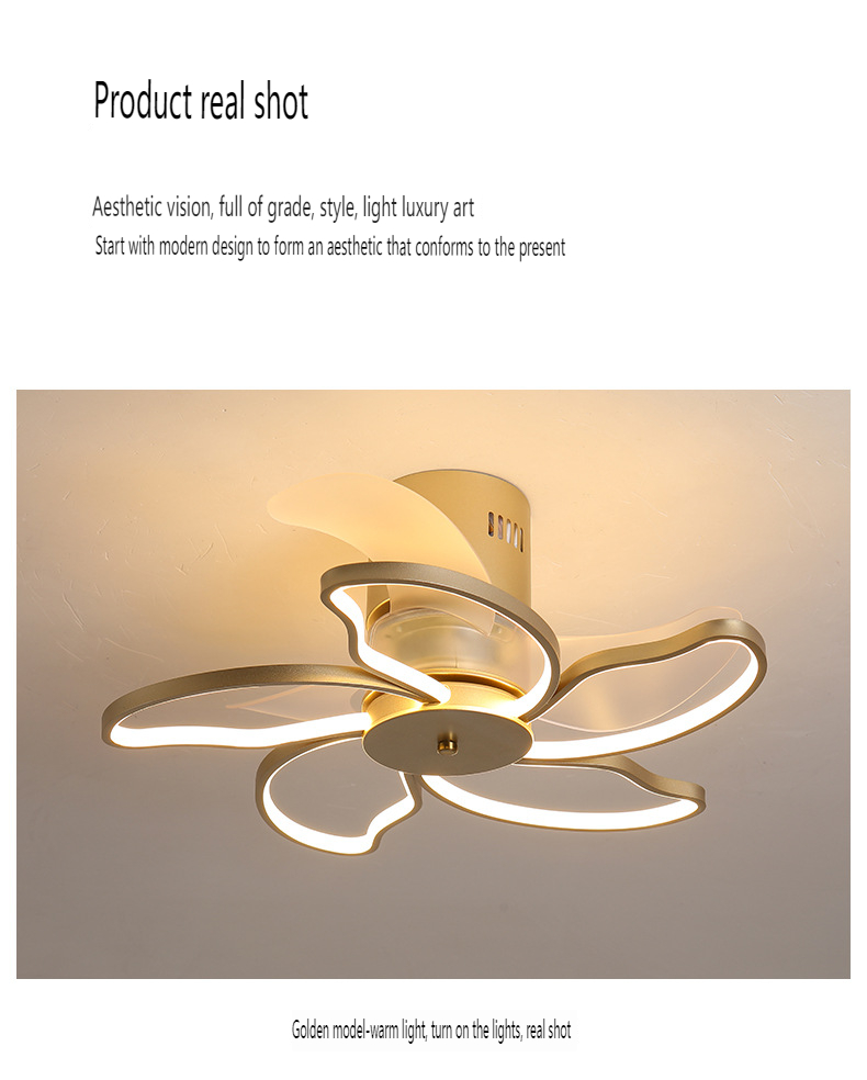 smart Led ceiling fan