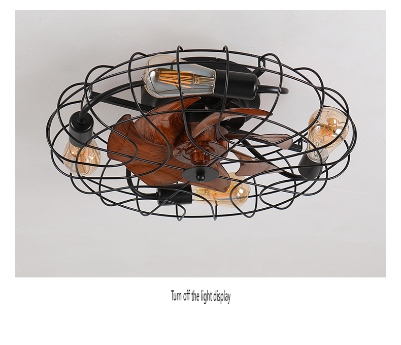 OEM and ODM iron ceiling fan lights