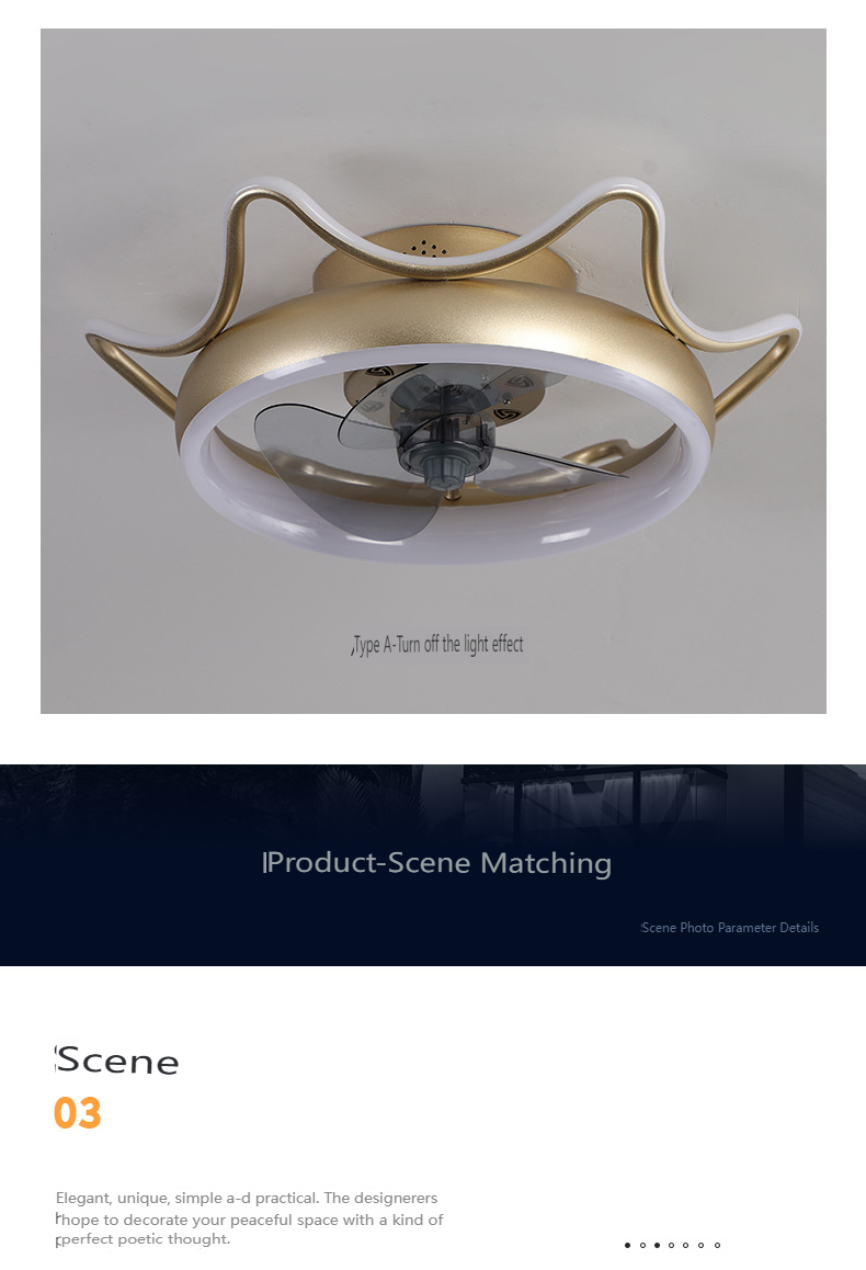 ceiling fan light Chinese manufacturer