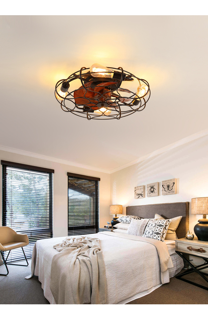 ceiling fan lights for bedrooms, restaurants, and living rooms