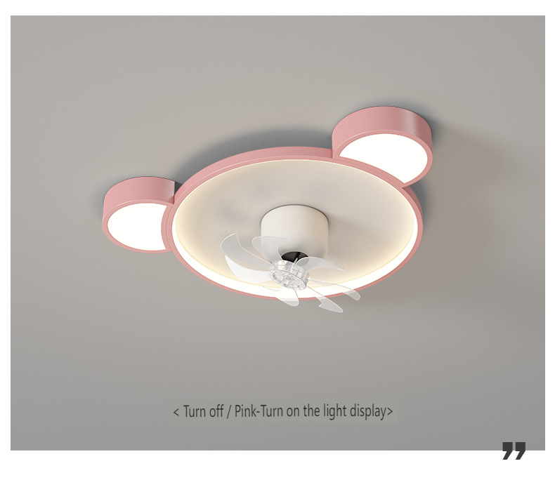 Low profile ceiling fan