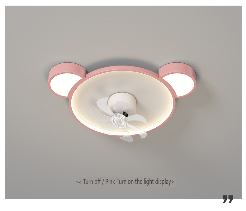 Low profile ceiling fan