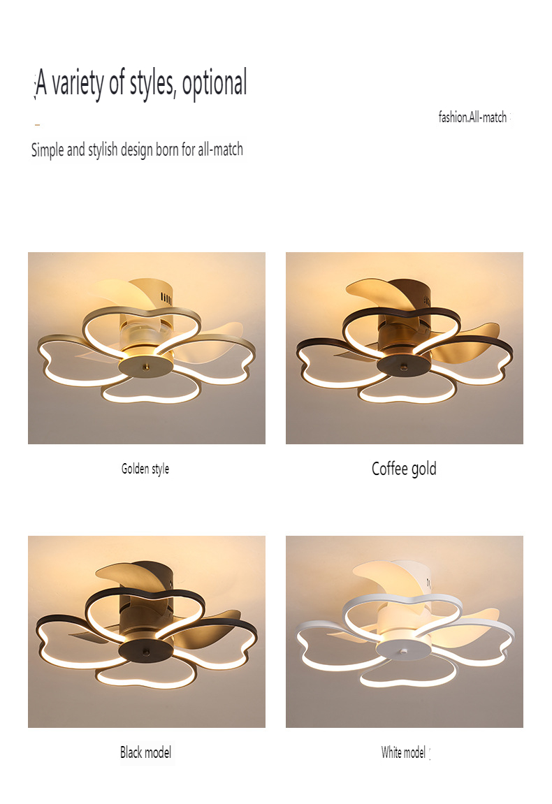 LED Ceiling Mounted Fan