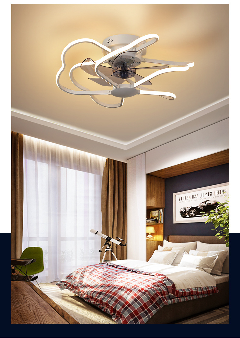 low profile ceiling fan