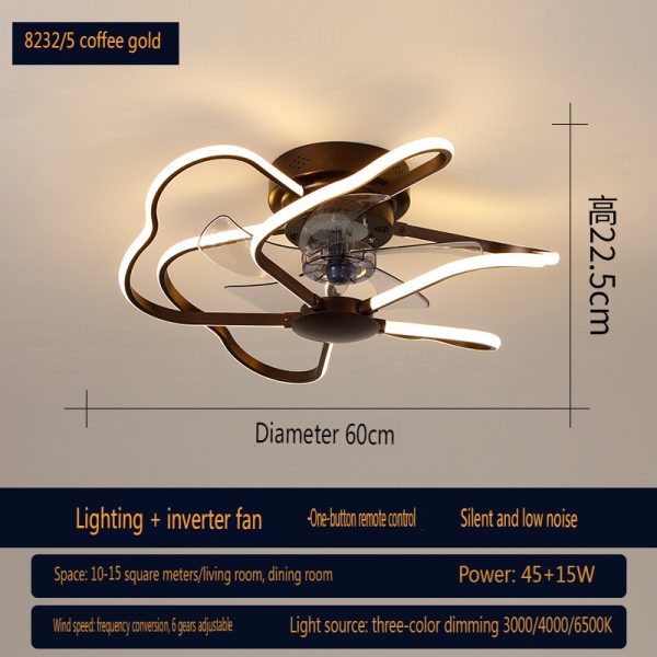 low profile ceiling fan