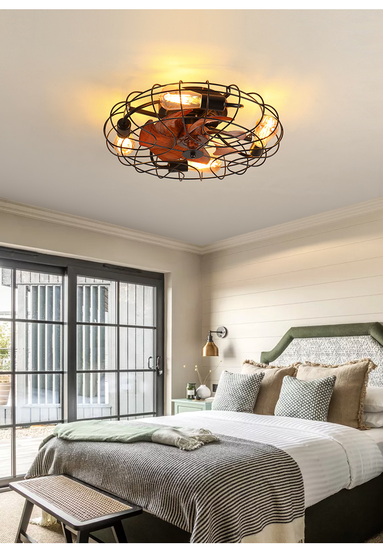 OEM and ODM iron ceiling fan lights