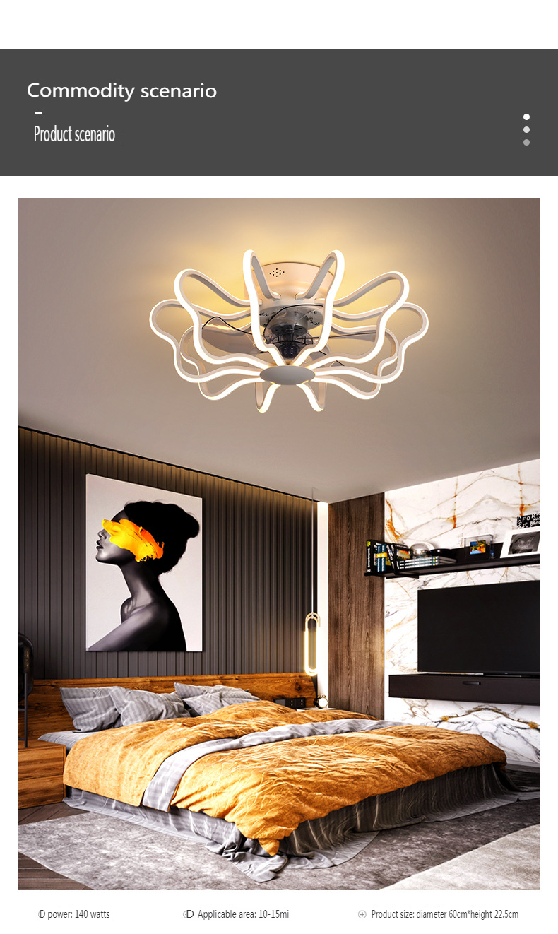 low profile ceiling fan