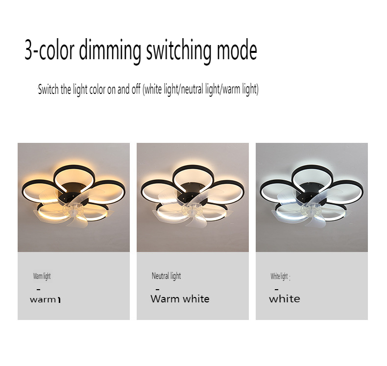 LED Ceiling Mounted Fan