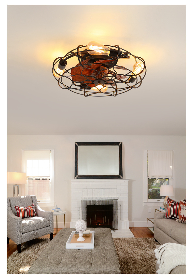 ceiling fan lights for bedrooms, restaurants, and living rooms