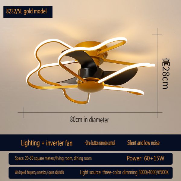 low profile ceiling fan