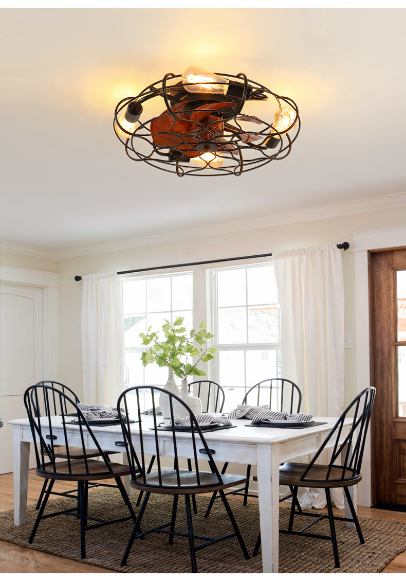 ceiling fan lights for bedrooms, restaurants, and living rooms