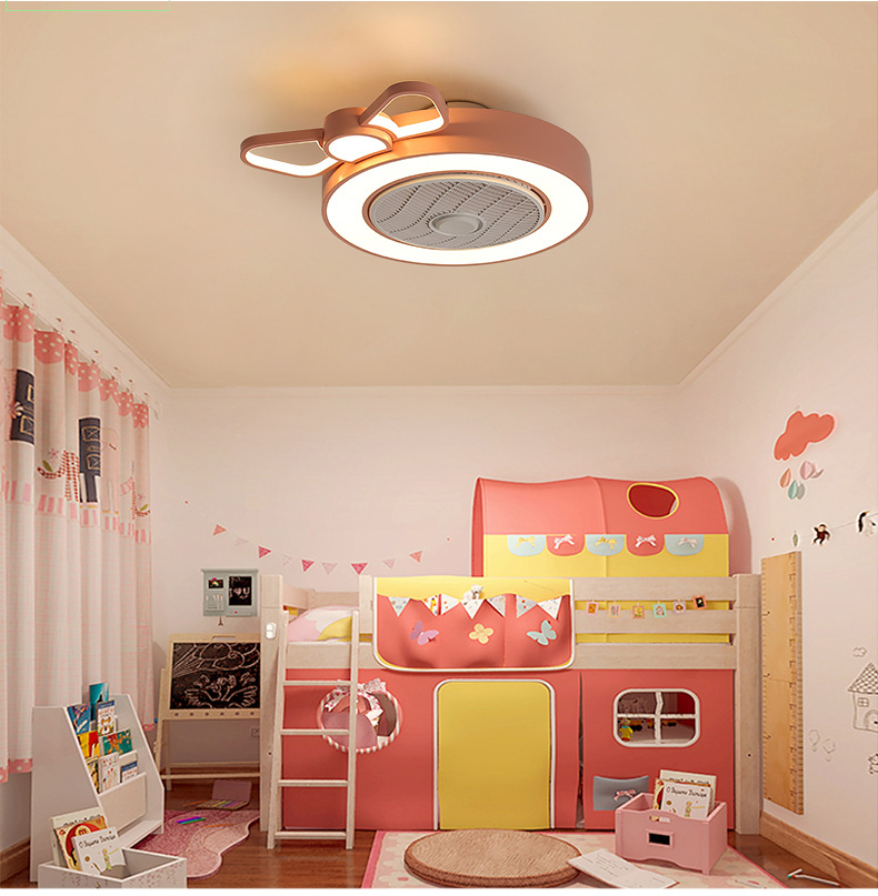 Thin ceiling children's fan light