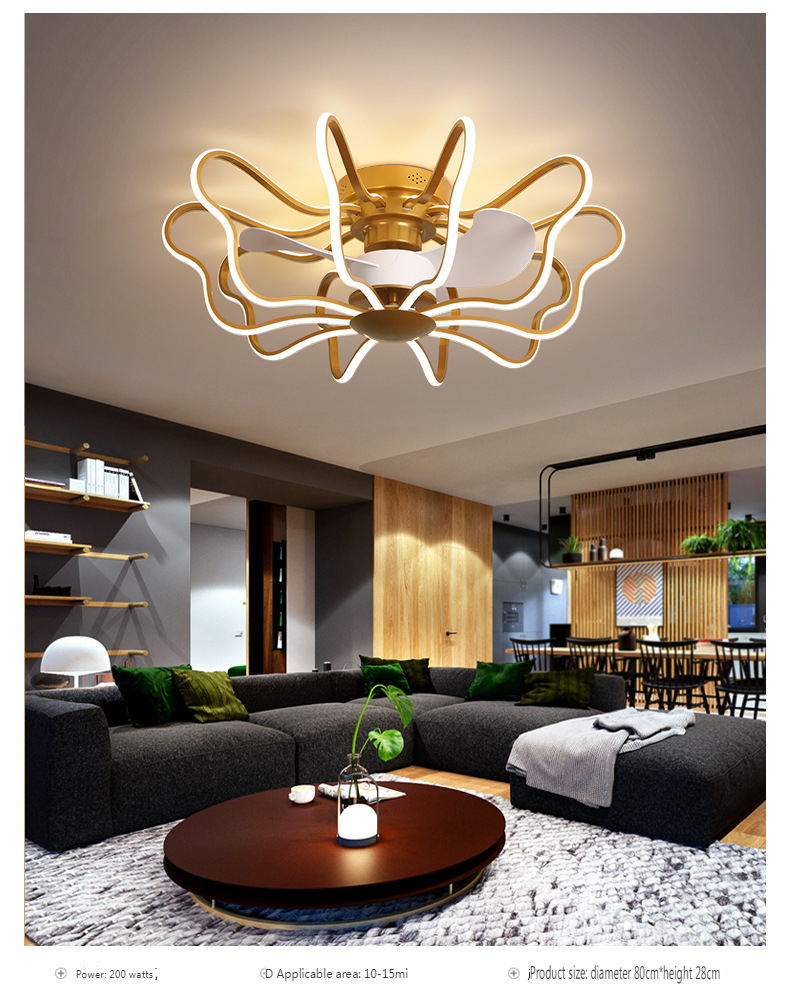 low profile ceiling fan