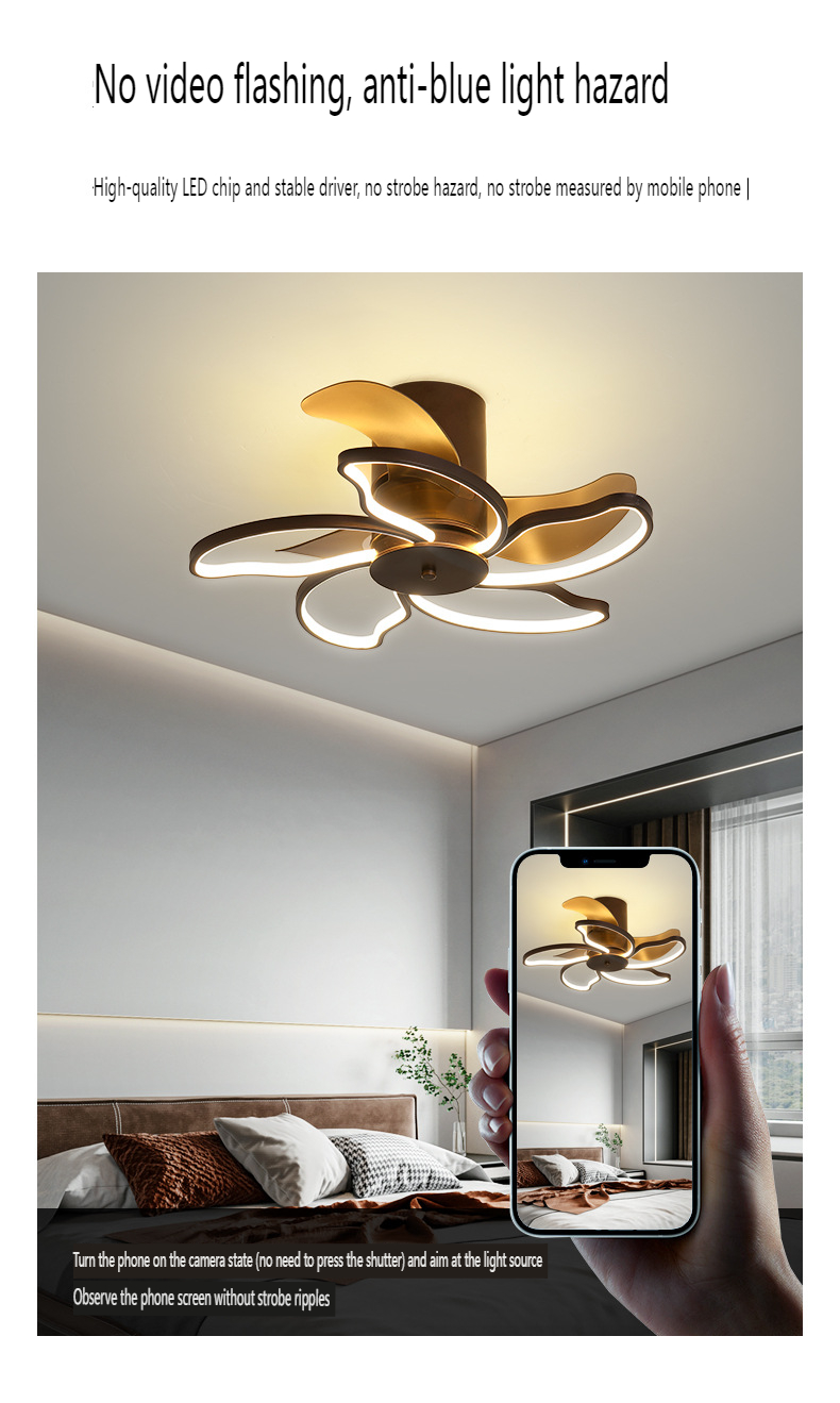 smart Led ceiling fan