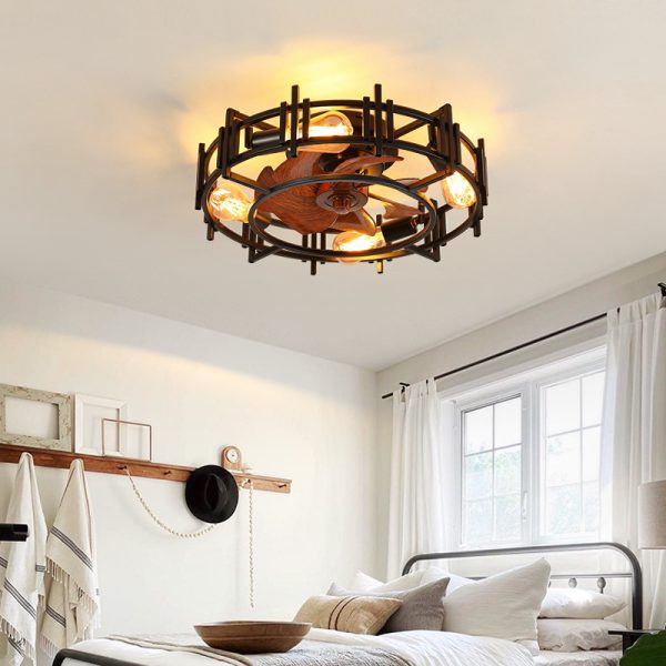 iron ceiling fan lamp