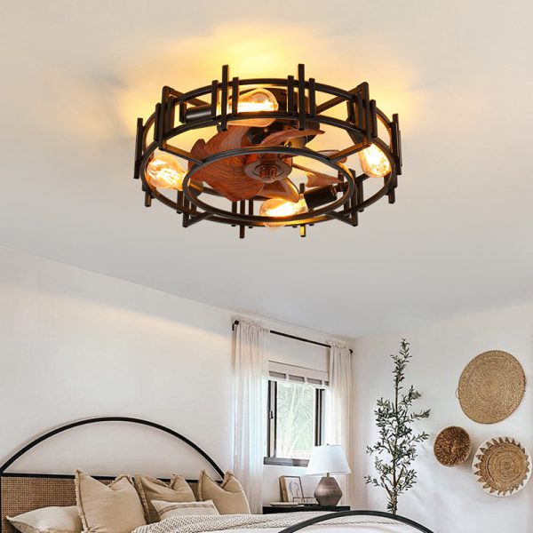 iron ceiling fan lamp