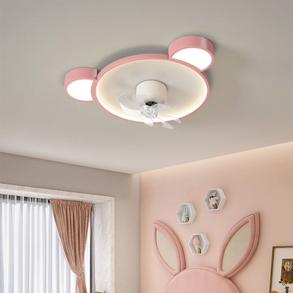 Low profile ceiling fan