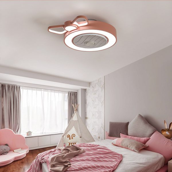 Customized production of bedroom children's ceiling fan lights