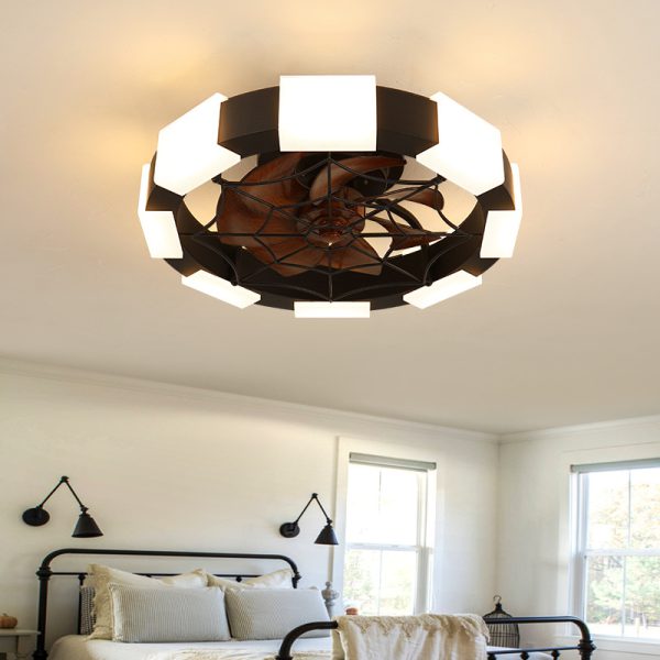 iron ceiling fan lamps