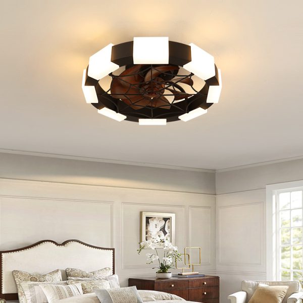 iron ceiling fan lamps