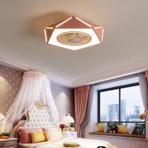 Children's ceiling fan light installation