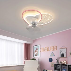 Children's bedroom fan light