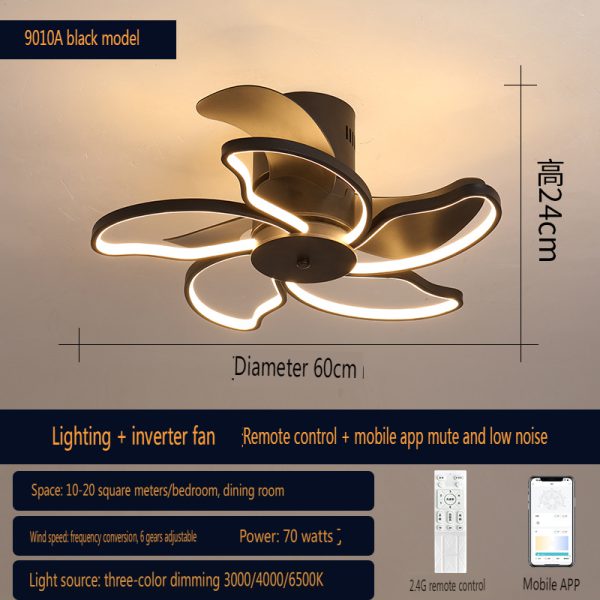 smart Led ceiling fan