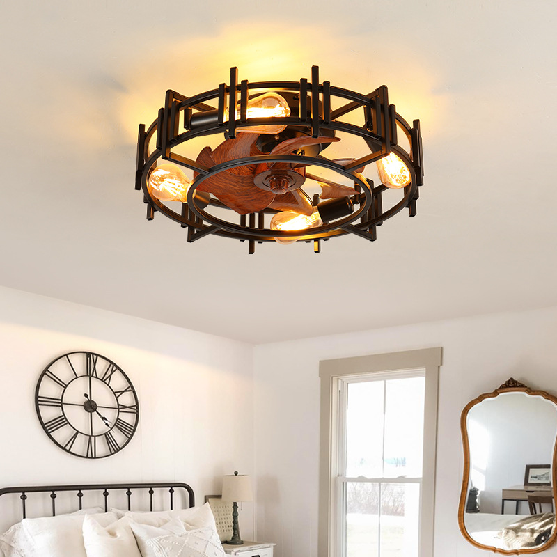 iron ceiling fan lamp