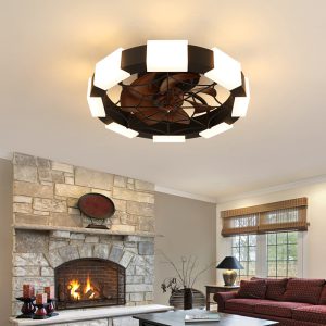 iron ceiling fan lamps