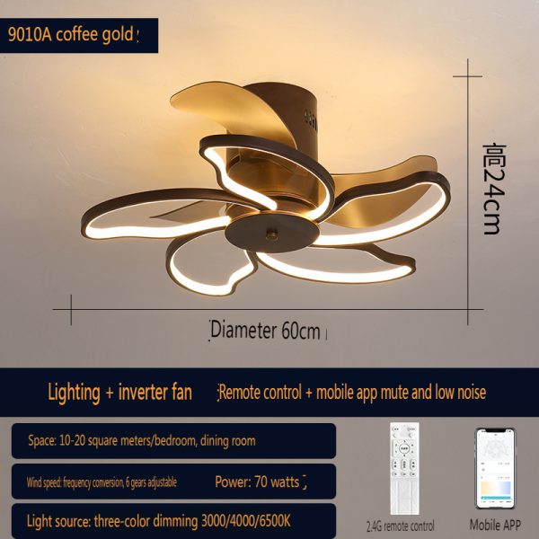 smart Led ceiling fan