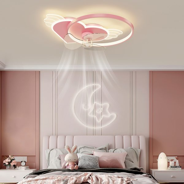 Low profile ceiling fan