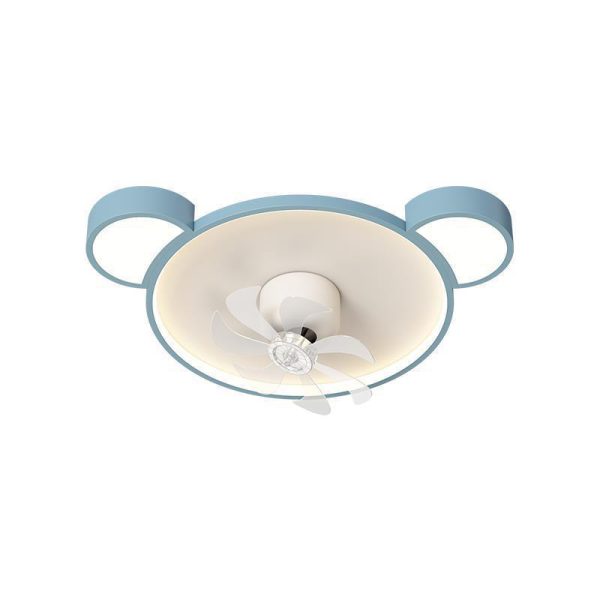 Low profile ceiling fan