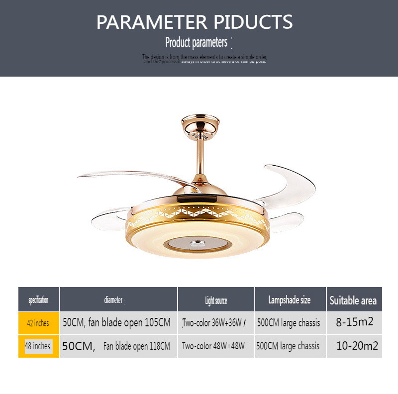 Customizable Fan Light from Chinese Manufacturer