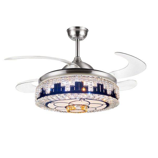 Luxury Invisible Ceiling Fan Light with Bluetooth