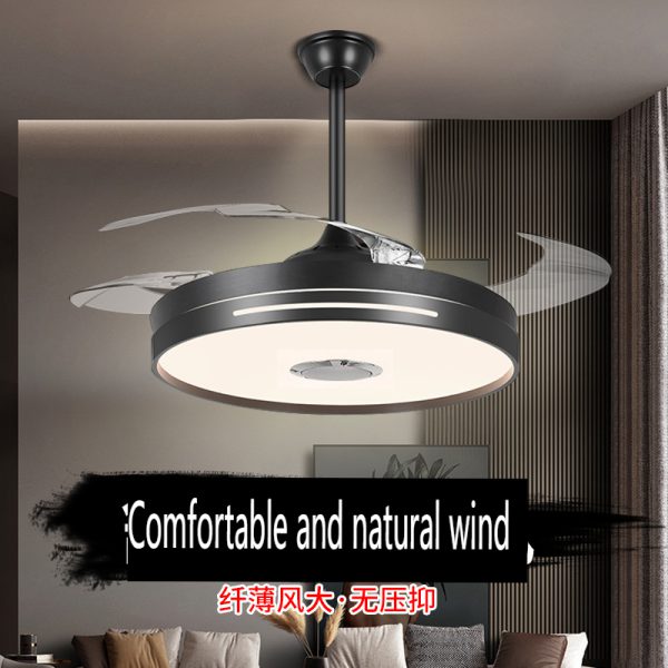 Modern Minimalist New LED Ceiling Fan Light