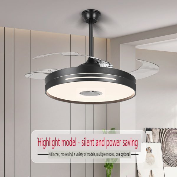 Modern Minimalist New LED Ceiling Fan Light