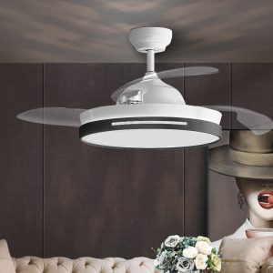 Invisible Ceiling Fan Light for Living Room and Dining Room