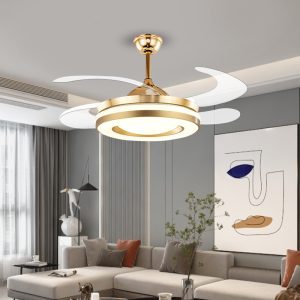 Bluetooth Speaker Fan Light with Smart Voice Control